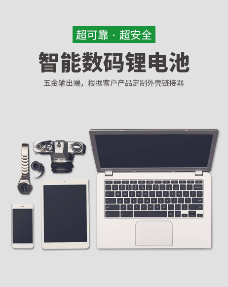 智能數碼鋰電池